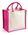 Tote bags WESTFORDMILL Printers' midi jute tote voor bedrukking &amp; borduring