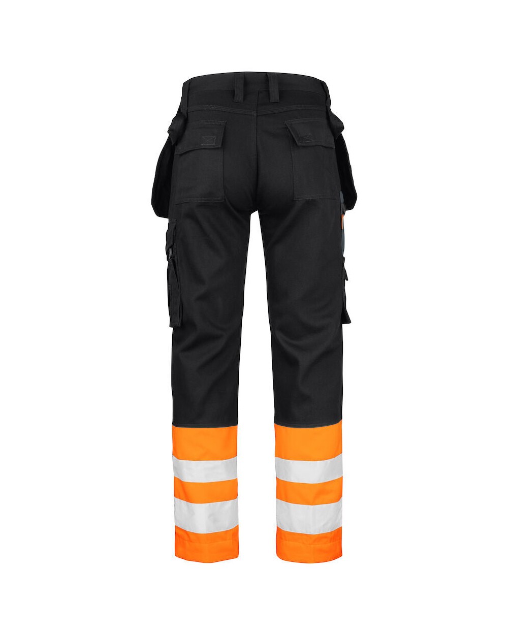 JOBMAN 2277 Bundhose Hi-Vis mit Hängetaschen Hosen personalisierbar