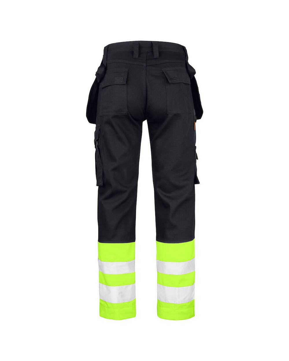 JOBMAN 2277 Bundhose Hi-Vis mit Hängetaschen Hosen personalisierbar