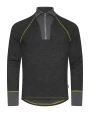 T-shirts PROJOB 3110 THERMISCH T-SHIRT MET KORTE RITSSLUITING voor bedrukking &amp; borduring