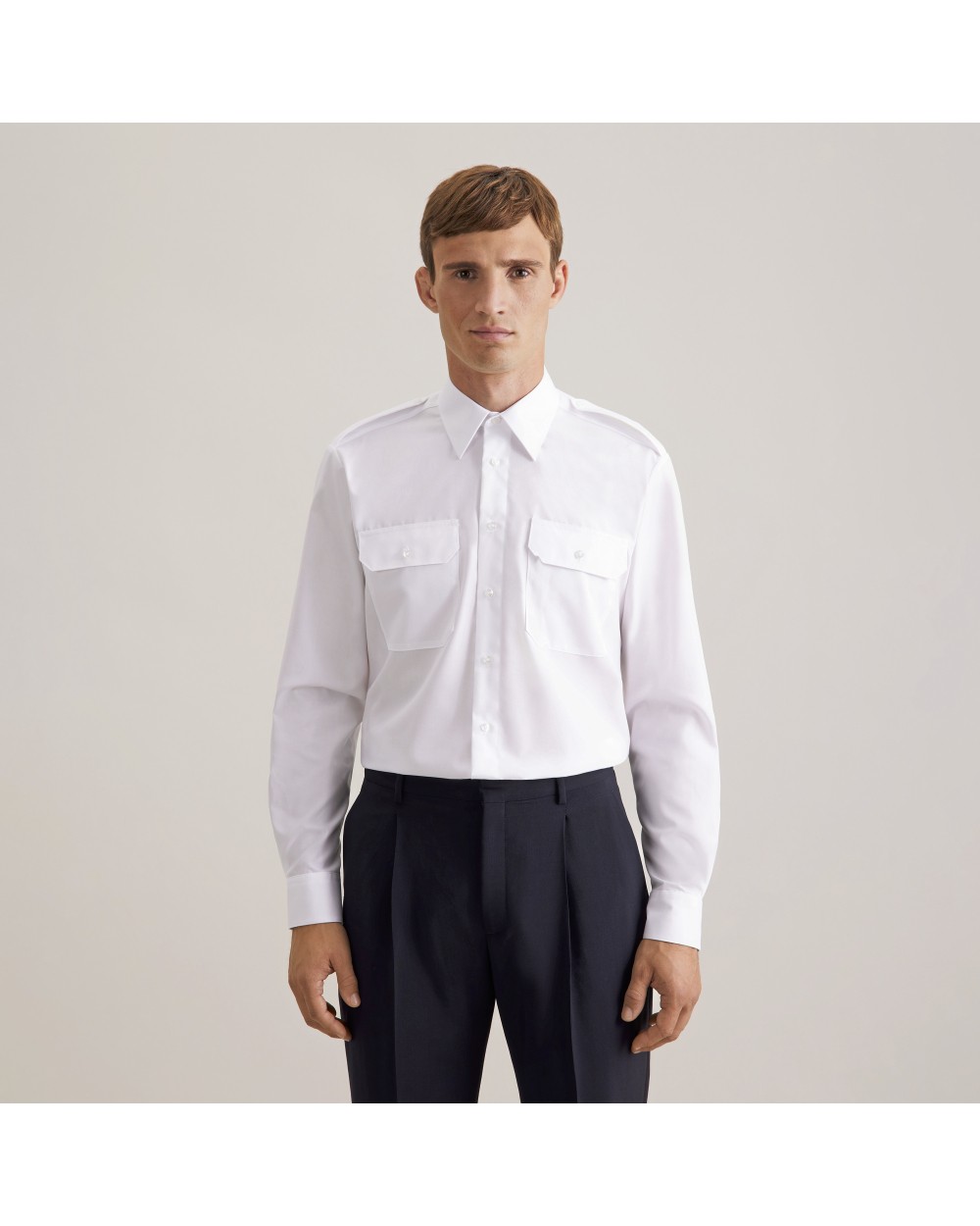 Chemises personnalisable SEIDENSTICKER Men´s Pilot Shirt Regular Longsleeve