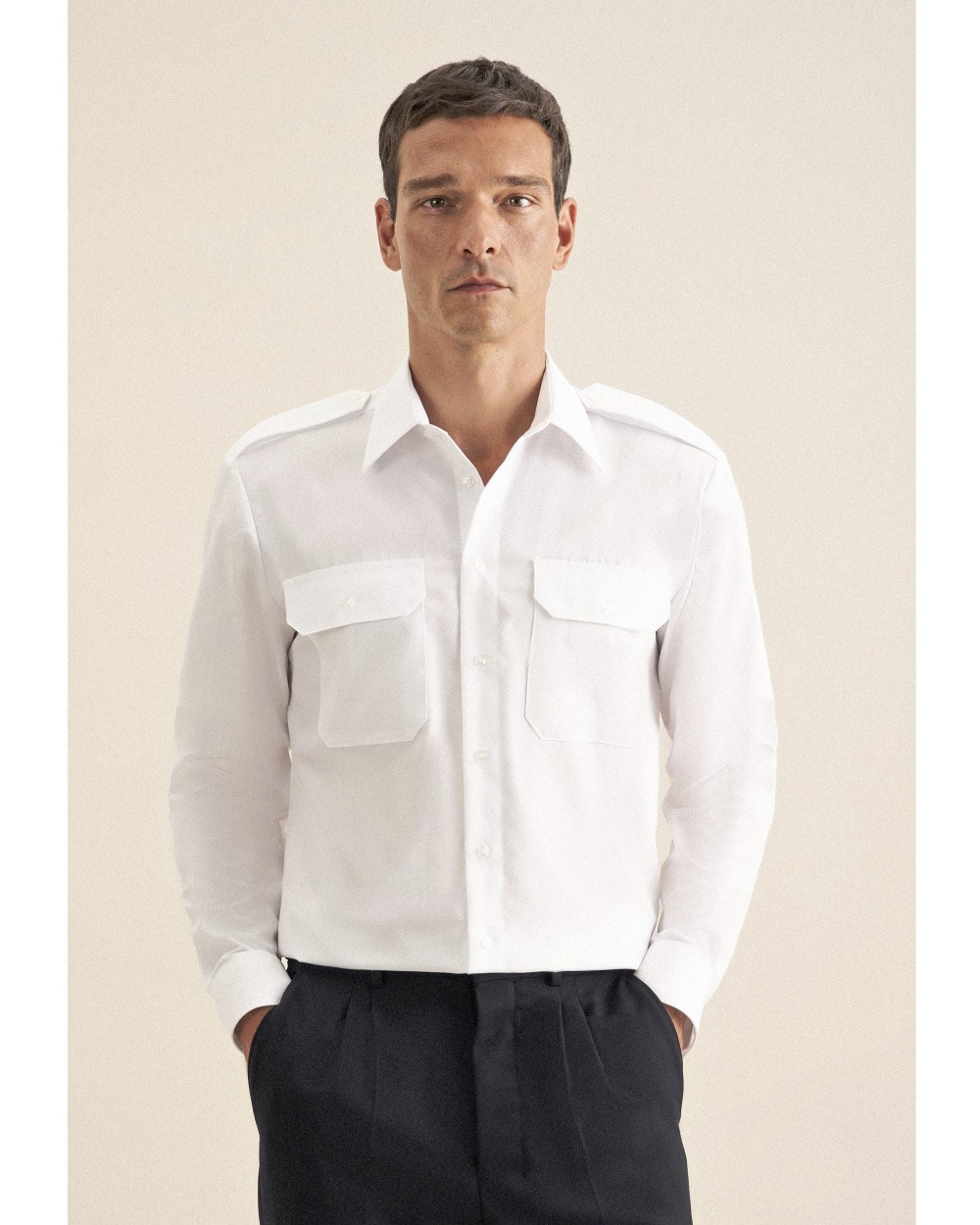 Chemises personnalisable SEIDENSTICKER Men´s Pilot Shirt Regular Longsleeve