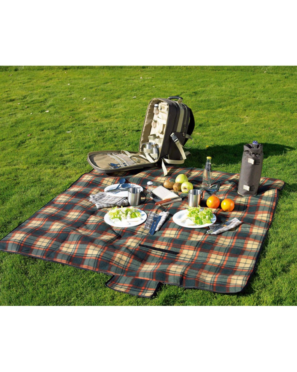 Tassen & Zakken 4DO Luxe picknickrugzak voor bedrukking &amp; borduring