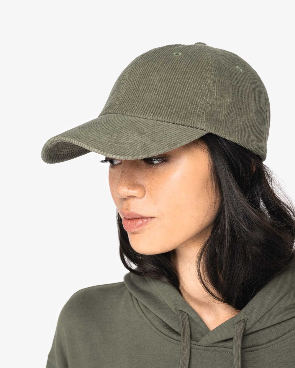 Casquettes personnalisable NATIVE SPIRIT Casquette écoresponsable en velours côtelé 6 panneaux unisexe