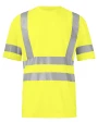T-shirts PROJOB 6030 SIGNALISATIET-SHIRT EN ISO 20471 KLASSE 3 voor bedrukking &amp; borduring