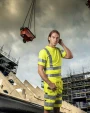 T-shirts PROJOB 6030 SIGNALISATIET-SHIRT EN ISO 20471 KLASSE 3 voor bedrukking &amp; borduring