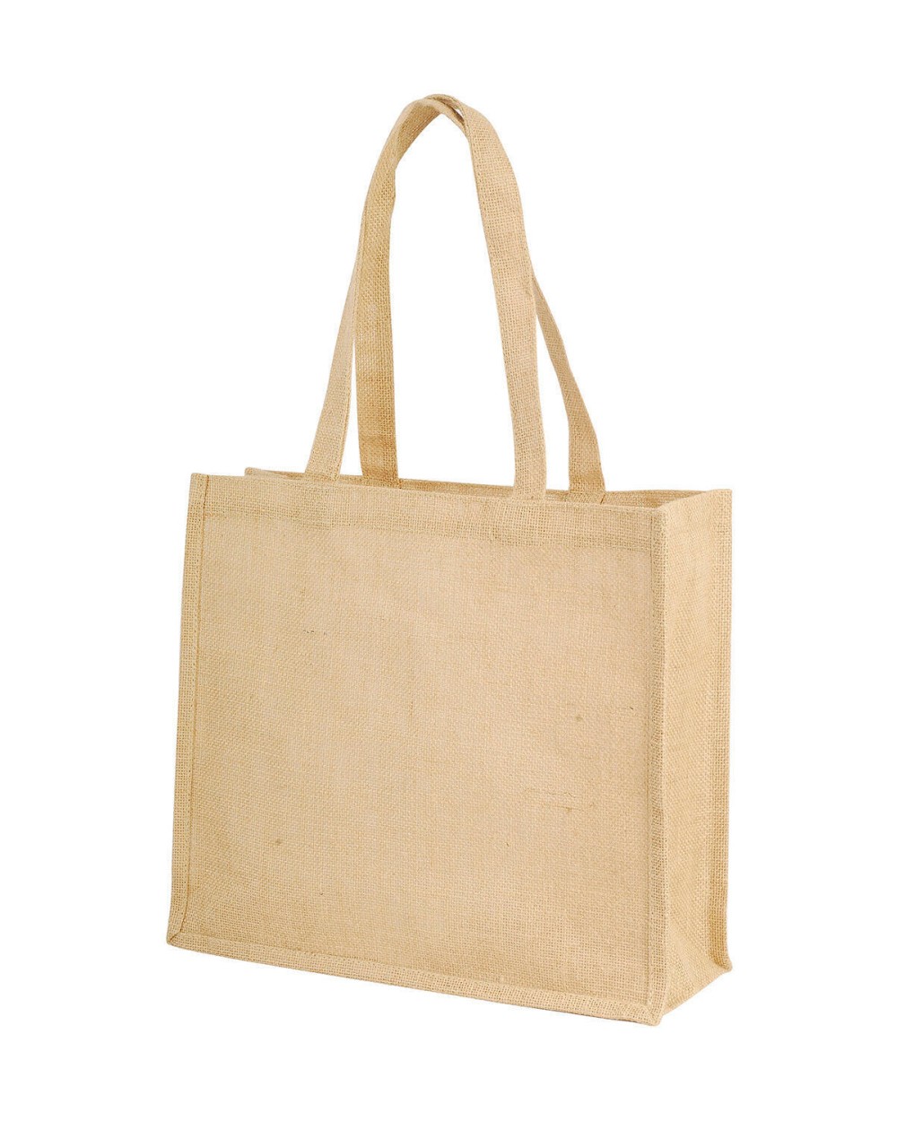 Tassen & Zakken SHUGON Calcutta Long Handled Jute Shopper Bag voor bedrukking &amp; borduring