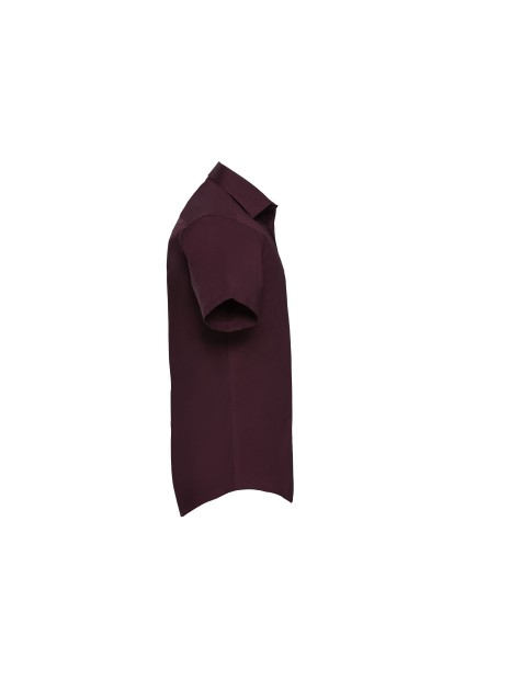 RUSSELL Chemise fittée homme manches courtes /api/colors/48205ac7-091d-4541-93c0-cf4e9dbd0541 personnalisable