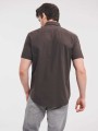 Chemises à personnaliser RUSSELL Chemise fittée homme manches courtes 