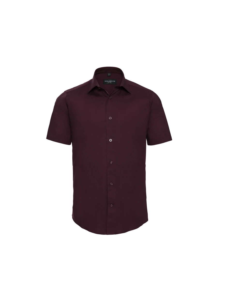 Hemden RUSSELL Men's Easy Care Fitted overhemd met korte mouwen voor bedrukking &amp; borduring