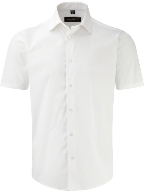RUSSELL Chemise fittée homme manches courtes /api/colors/7a92cd2d-10d2-40b4-928b-296bb7487506 personnalisable