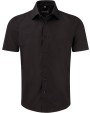 RUSSELL Men's Short Sleeve Easy Care Fitted Shirt Hemden personalisierbar