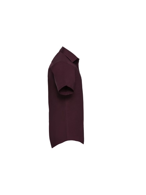 RUSSELL Chemise fittée homme manches courtes /api/colors/48205ac7-091d-4541-93c0-cf4e9dbd0541 personnalisable