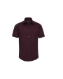 RUSSELL Men's Short Sleeve Easy Care Fitted Shirt Hemden personalisierbar