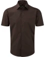 Hemden RUSSELL Men's Easy Care Fitted overhemd met korte mouwen voor bedrukking &amp; borduring