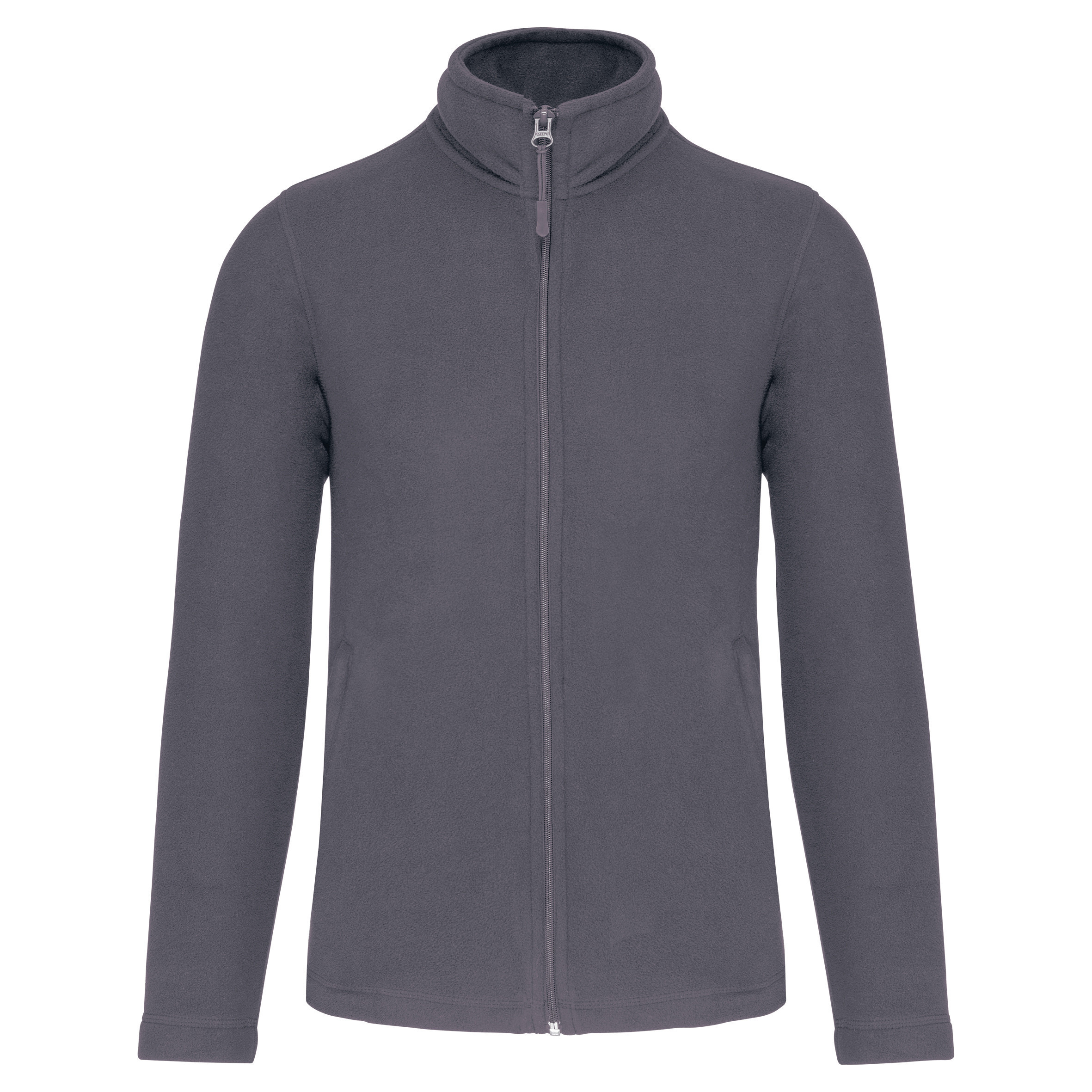 Laines polaires personnalisable KARIBAN Veste micropolaire zippée