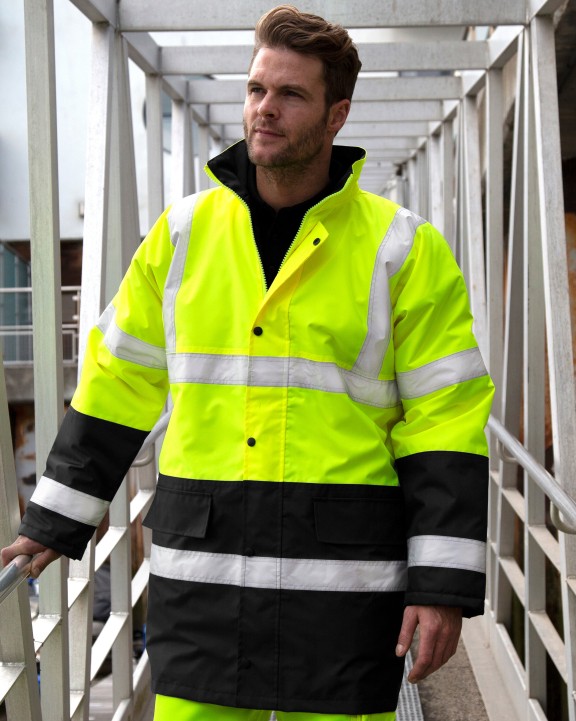 Vestes personnalisable RESULT MOTORWAY 2-TONE SAFETY COAT