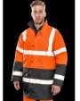 Vestes personnalisable RESULT MOTORWAY 2-TONE SAFETY COAT