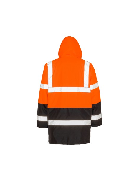 RESULT MOTORWAY 2-TONE SAFETY COAT /api/colors/c6436ce8-62bf-4e88-b87b-92455c0b2035 personnalisable