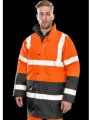 Vestes à personnaliser RESULT MOTORWAY 2-TONE SAFETY COAT 