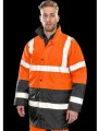 Vestes à personnaliser RESULT MOTORWAY 2-TONE SAFETY COAT 