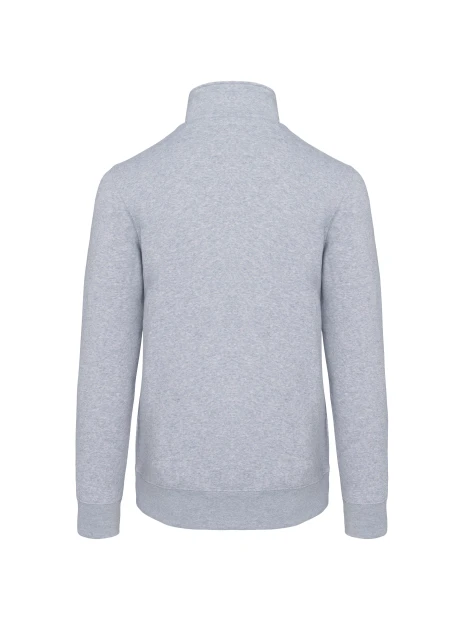 KARIBAN Sweat-shirt col zippé homme /api/colors/a37ac46b-201c-43db-9085-8f3a99c04b1c personnalisable