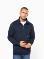 Sweat-shirts à personnaliser KARIBAN Sweat-shirt col zippé homme 