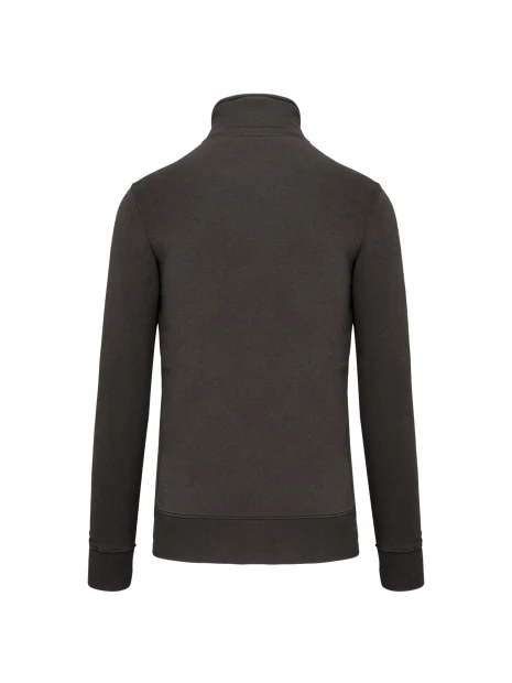 KARIBAN Sweat-shirt col zippé homme /api/colors/3664e9be-231a-44a8-bacd-707b001b474c personnalisable