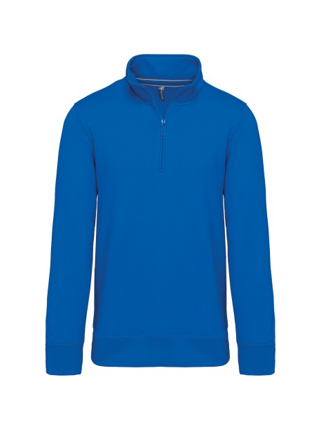 KARIBAN Sweat-shirt col zippé homme /api/colors/68572561-1214-42b1-b94c-44fb780d37b4 personnalisable