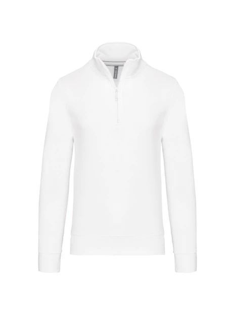 KARIBAN Sweat-shirt col zippé homme /api/colors/7a92cd2d-10d2-40b4-928b-296bb7487506 personnalisable