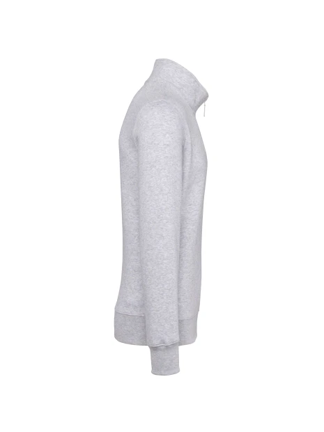 KARIBAN Sweat-shirt col zippé homme /api/colors/4a891c91-7426-40ec-9f86-8674f2899954 personnalisable
