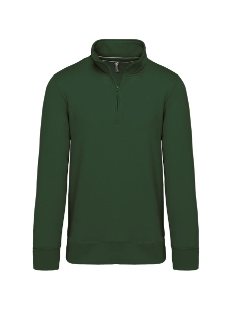 KARIBAN Sweat-shirt col zippé homme /api/colors/04ff5422-733a-4283-80b4-be8cd0eba314 personnalisable