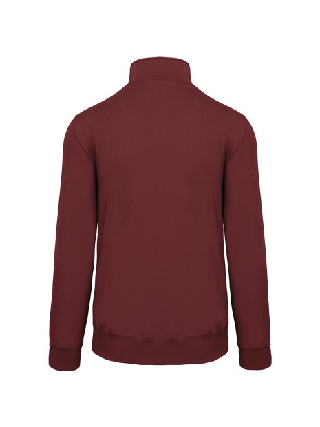 KARIBAN Sweat-shirt col zippé homme /api/colors/3f4410b9-f80f-412a-9aa8-9260cc84003d personnalisable