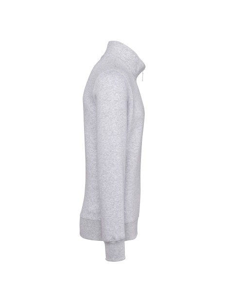 KARIBAN Sweat-shirt col zippé homme /api/colors/4a891c91-7426-40ec-9f86-8674f2899954 personnalisable