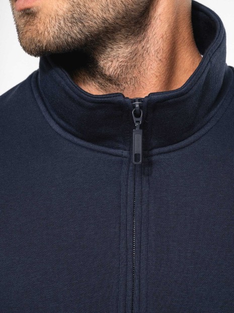 Sweat-shirts à personnaliser KARIBAN Sweat-shirt col zippé homme 