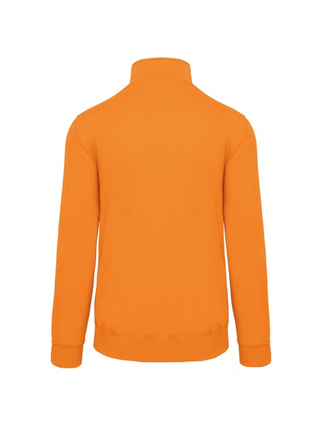 KARIBAN Sweat-shirt col zippé homme /api/colors/d51260d5-b263-4200-988d-ee19f414959e personnalisable