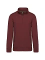 KARIBAN Sweat-shirt col zippé homme /api/colors/3f4410b9-f80f-412a-9aa8-9260cc84003d personnalisable