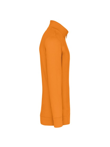KARIBAN Sweat-shirt col zippé homme /api/colors/d51260d5-b263-4200-988d-ee19f414959e personnalisable