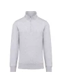 KARIBAN Sweat-shirt col zippé homme /api/colors/4a891c91-7426-40ec-9f86-8674f2899954 personnalisable