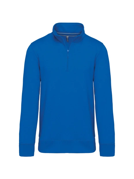 KARIBAN Sweat-shirt col zippé homme /api/colors/68572561-1214-42b1-b94c-44fb780d37b4 personnalisable