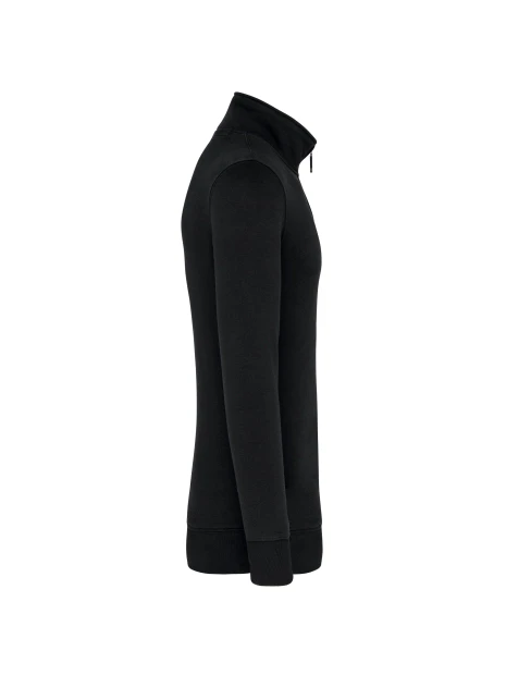 KARIBAN Sweat-shirt col zippé homme /api/colors/b9fdad4a-5e94-45cb-8c03-c08b349b28c3 personnalisable