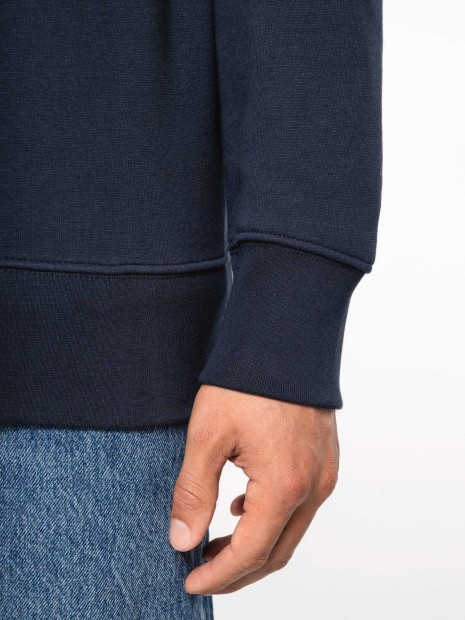 Sweat-shirts à personnaliser KARIBAN Sweat-shirt col zippé homme 