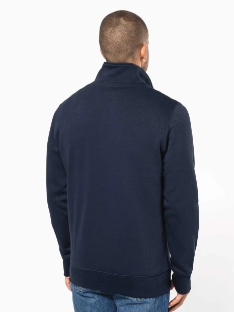 Sweat-shirts à personnaliser KARIBAN Sweat-shirt col zippé homme 