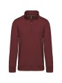 KARIBAN Sweat-shirt col zippé homme /api/colors/3f4410b9-f80f-412a-9aa8-9260cc84003d personnalisable
