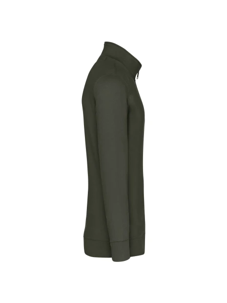 KARIBAN Sweat-shirt col zippé homme /api/colors/7d4189a1-61a3-430b-83e5-a3a6fe159806 personnalisable