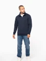 Sweat-shirts à personnaliser KARIBAN Sweat-shirt col zippé homme 