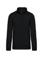 KARIBAN Sweat-shirt col zippé homme /api/colors/b9fdad4a-5e94-45cb-8c03-c08b349b28c3 personnalisable