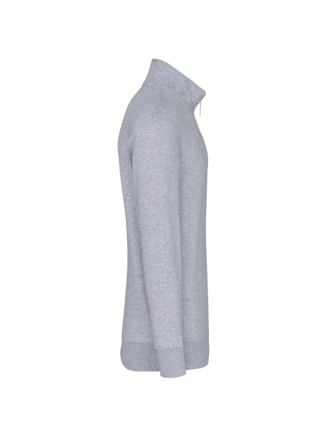 KARIBAN Sweat-shirt col zippé homme /api/colors/a37ac46b-201c-43db-9085-8f3a99c04b1c personnalisable