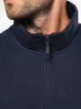 Sweat-shirts à personnaliser KARIBAN Sweat-shirt col zippé homme 