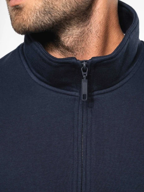 Sweat-shirts à personnaliser KARIBAN Sweat-shirt col zippé homme 